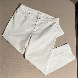 White Coldwater Creek Jeans size 12